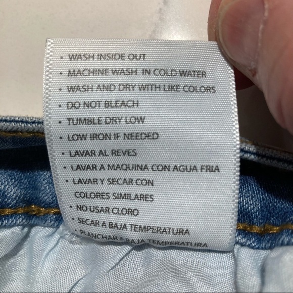 KANCAN Sz  31 Skinny High Waist Light Wash Jeans - Picture 9 of 9